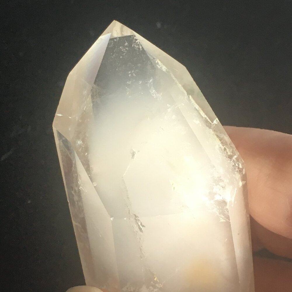 Double Terminated Phantom Quartz with Inclusions - Picture 2 of 15